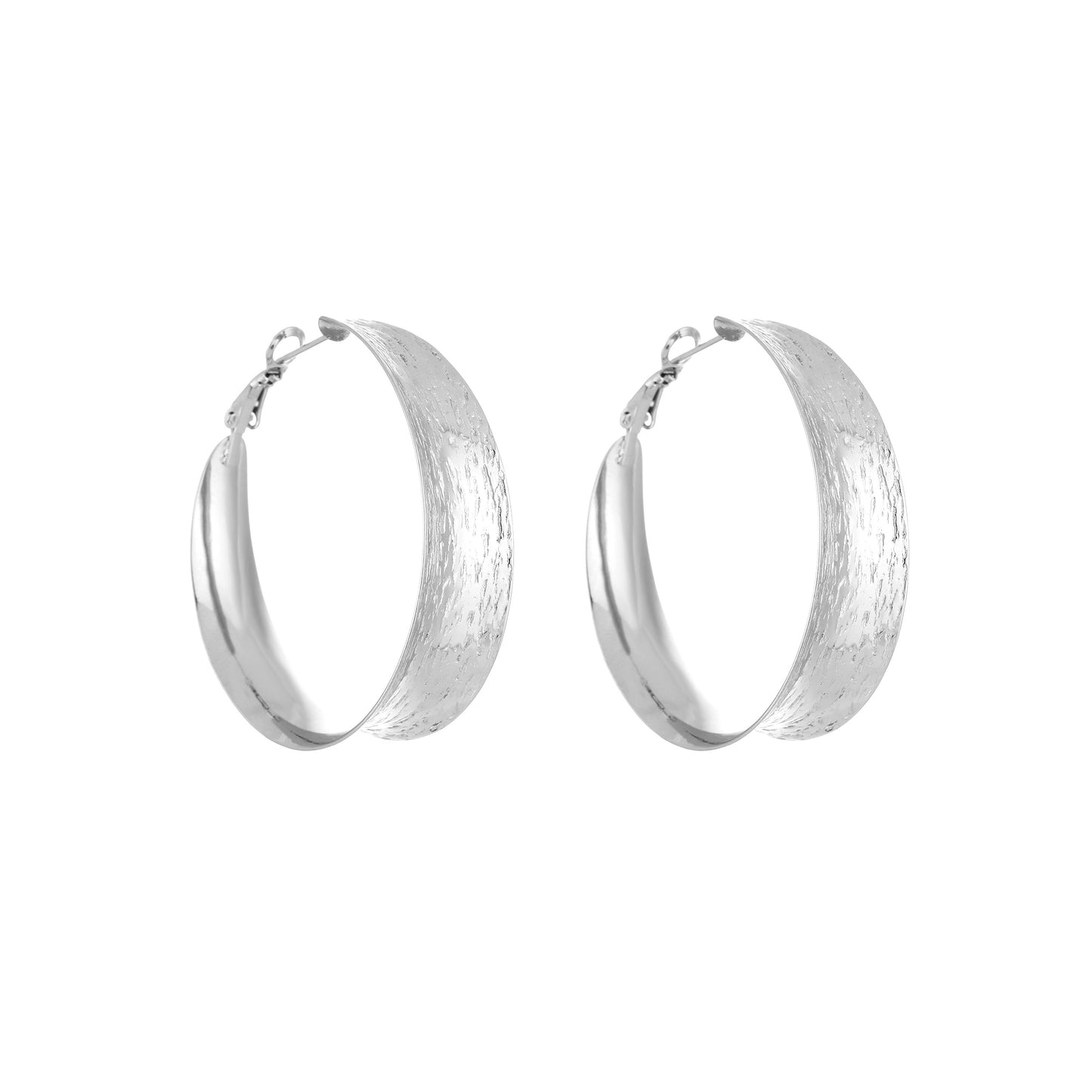 Textured Hoops • Oorbellen
