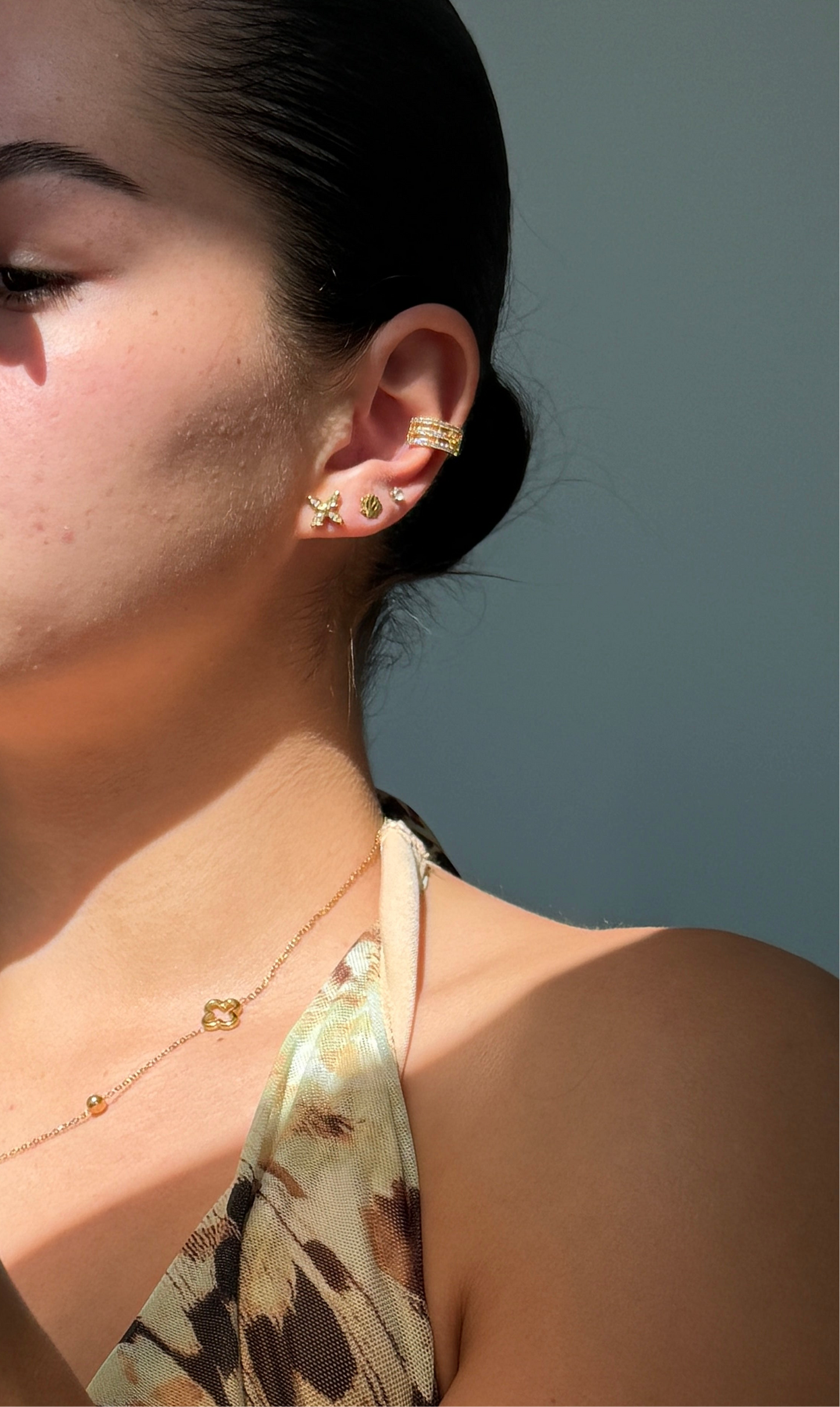Sparkle Rows Ear Cuff