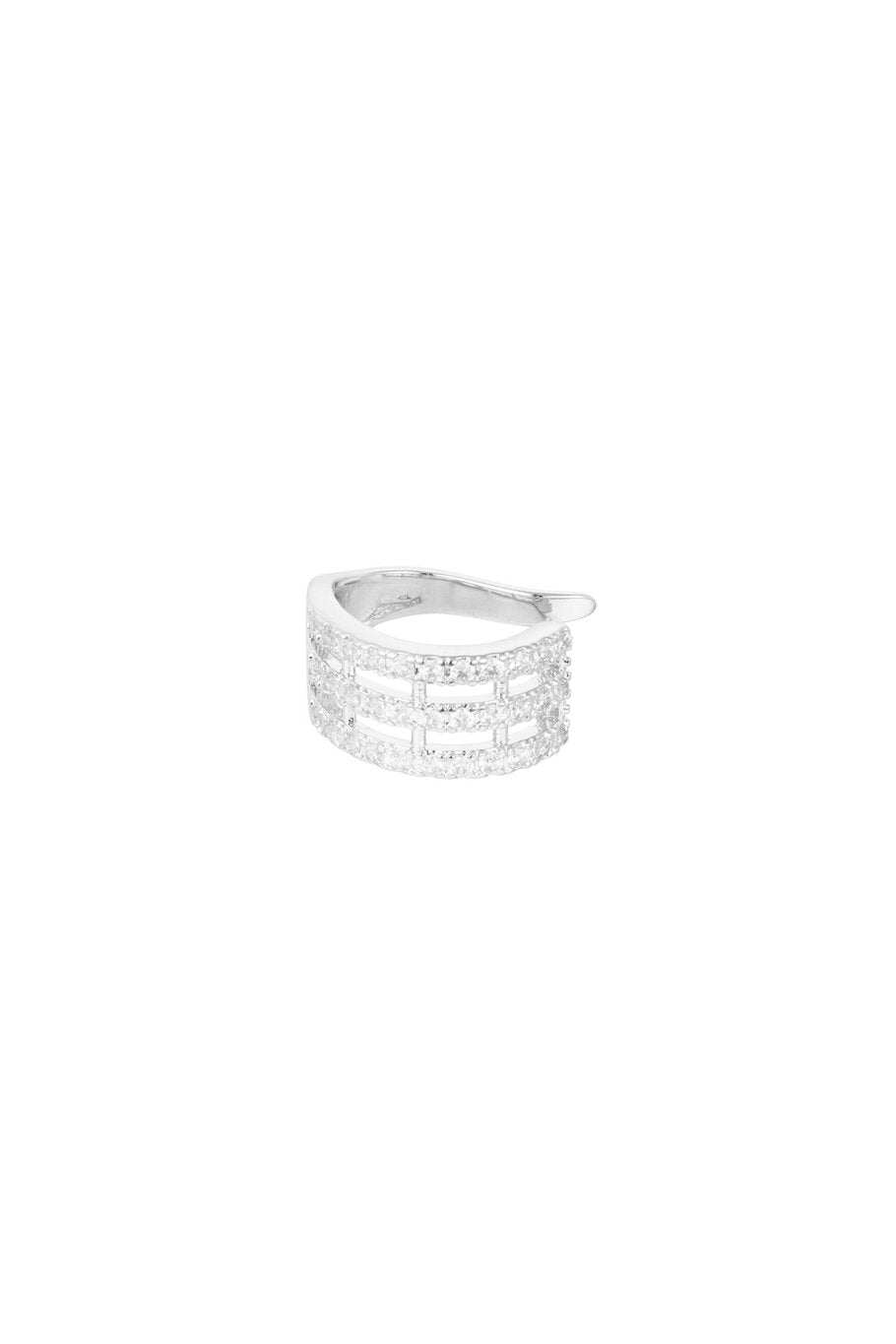Sparkle Rows Ear Cuff