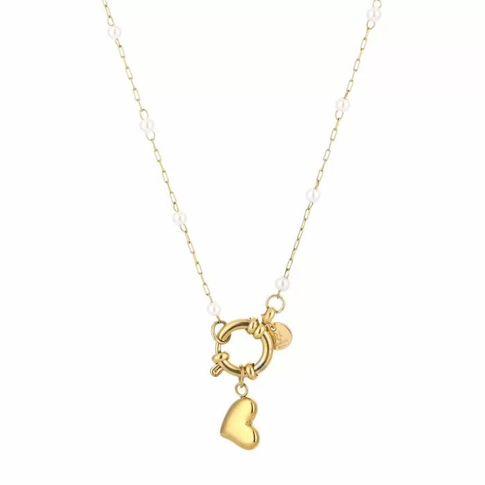 Heart Drop Pearl Ketting