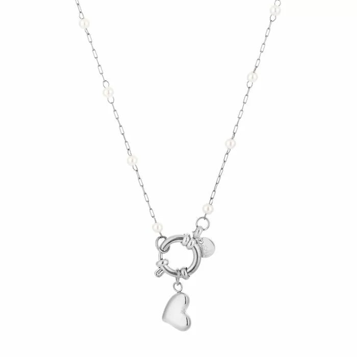Heart Drop Pearl Ketting