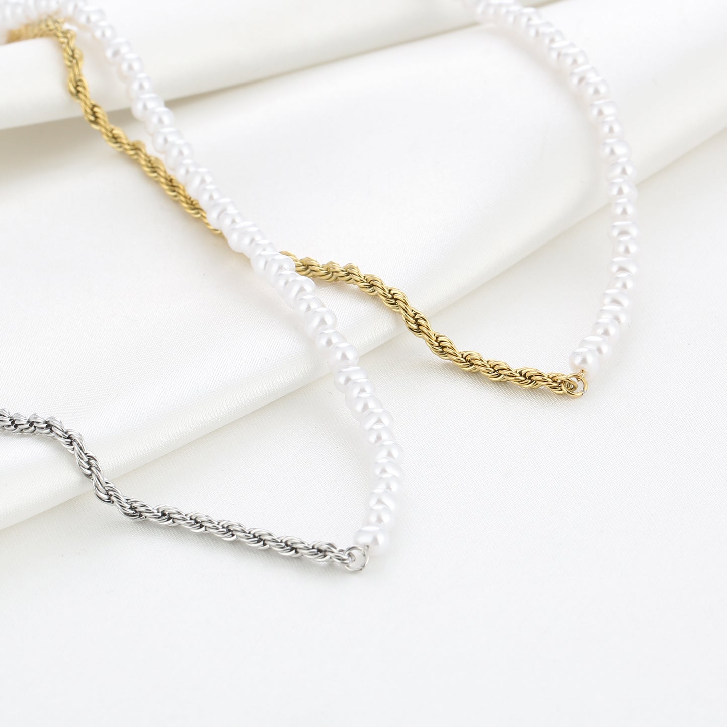 Twist & Pearl Ketting