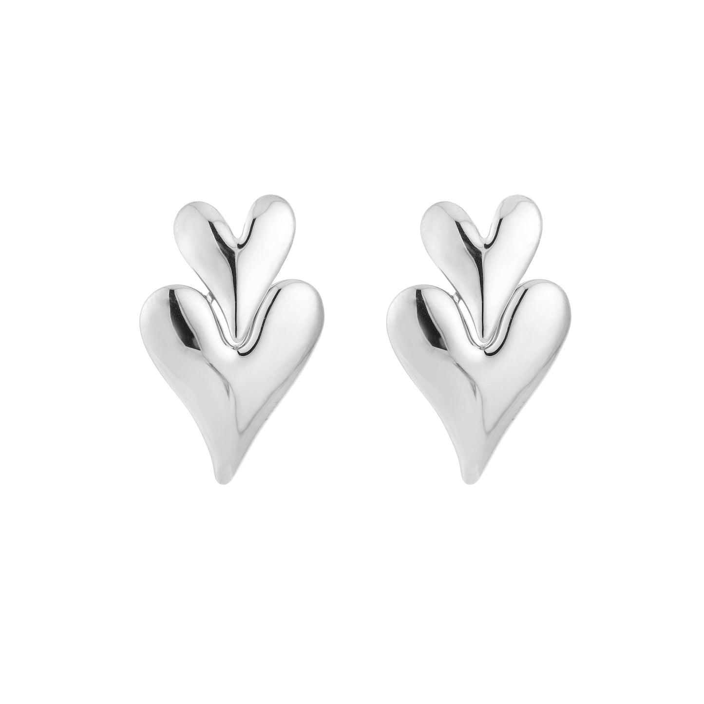 Double Love Oorbellen