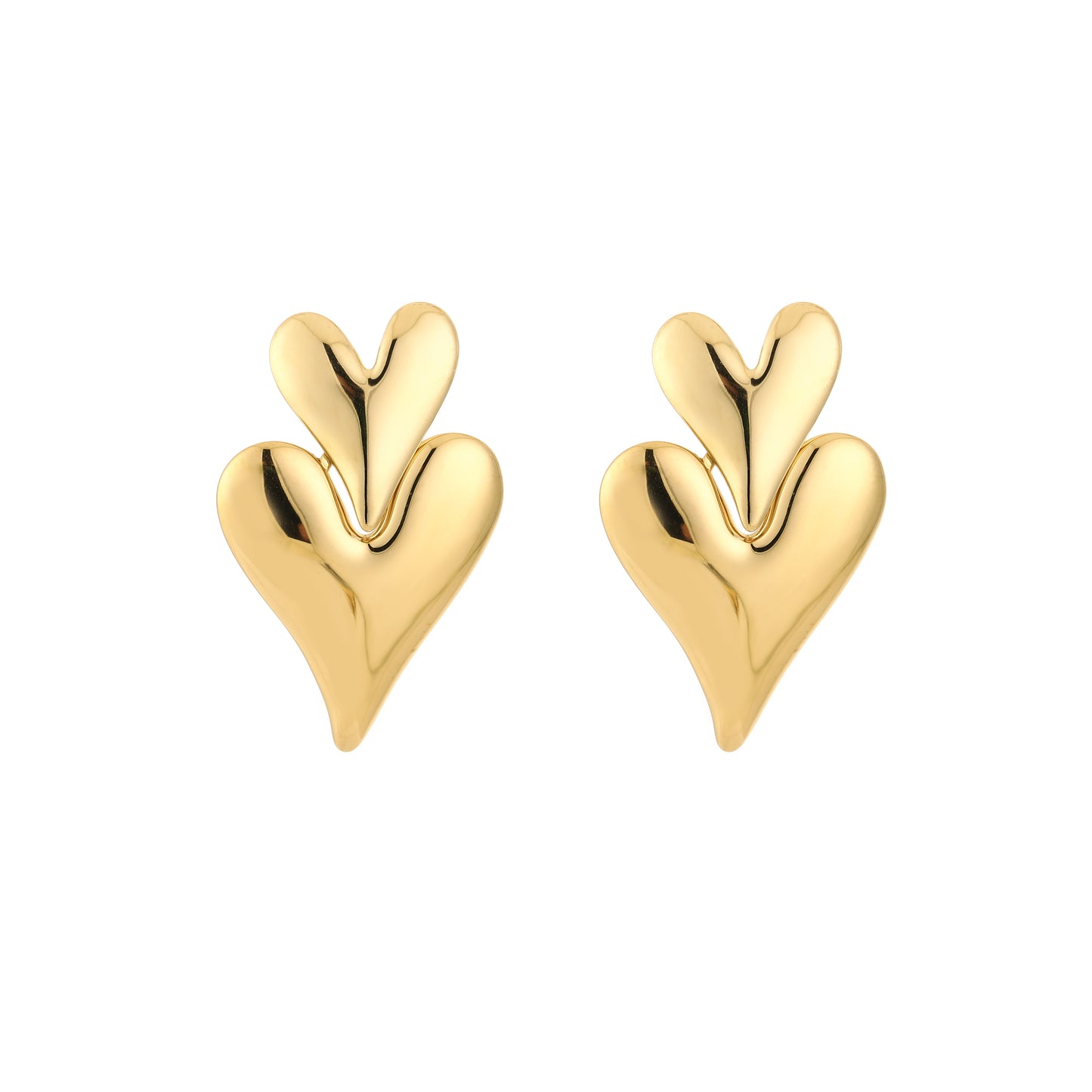 Double Love Oorbellen