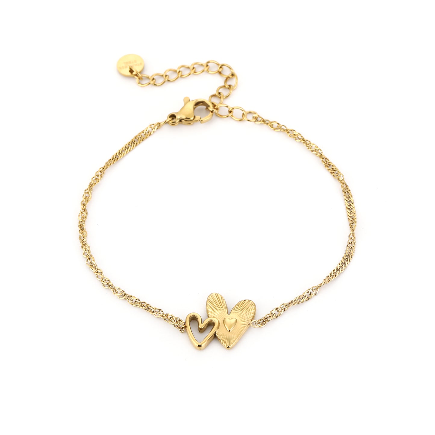 Double Love Armband