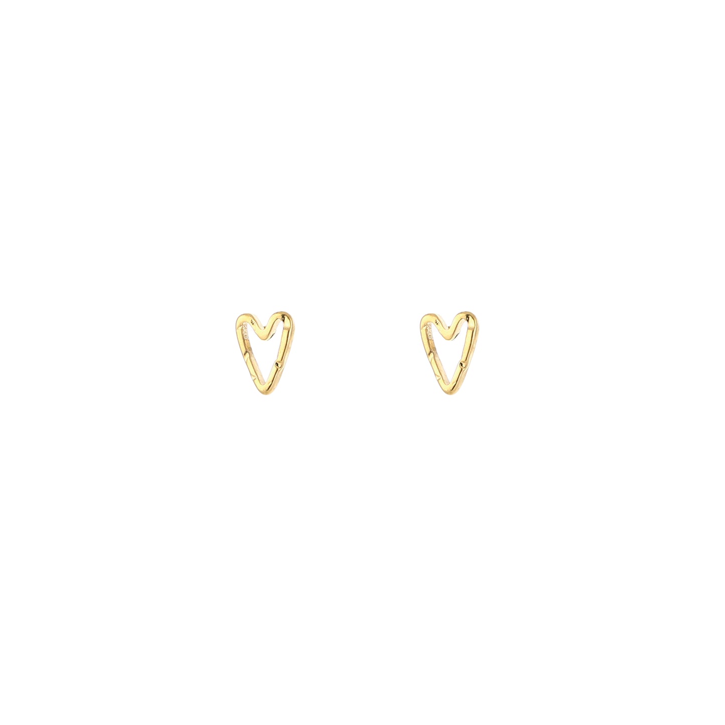 Tiny Heart Studs