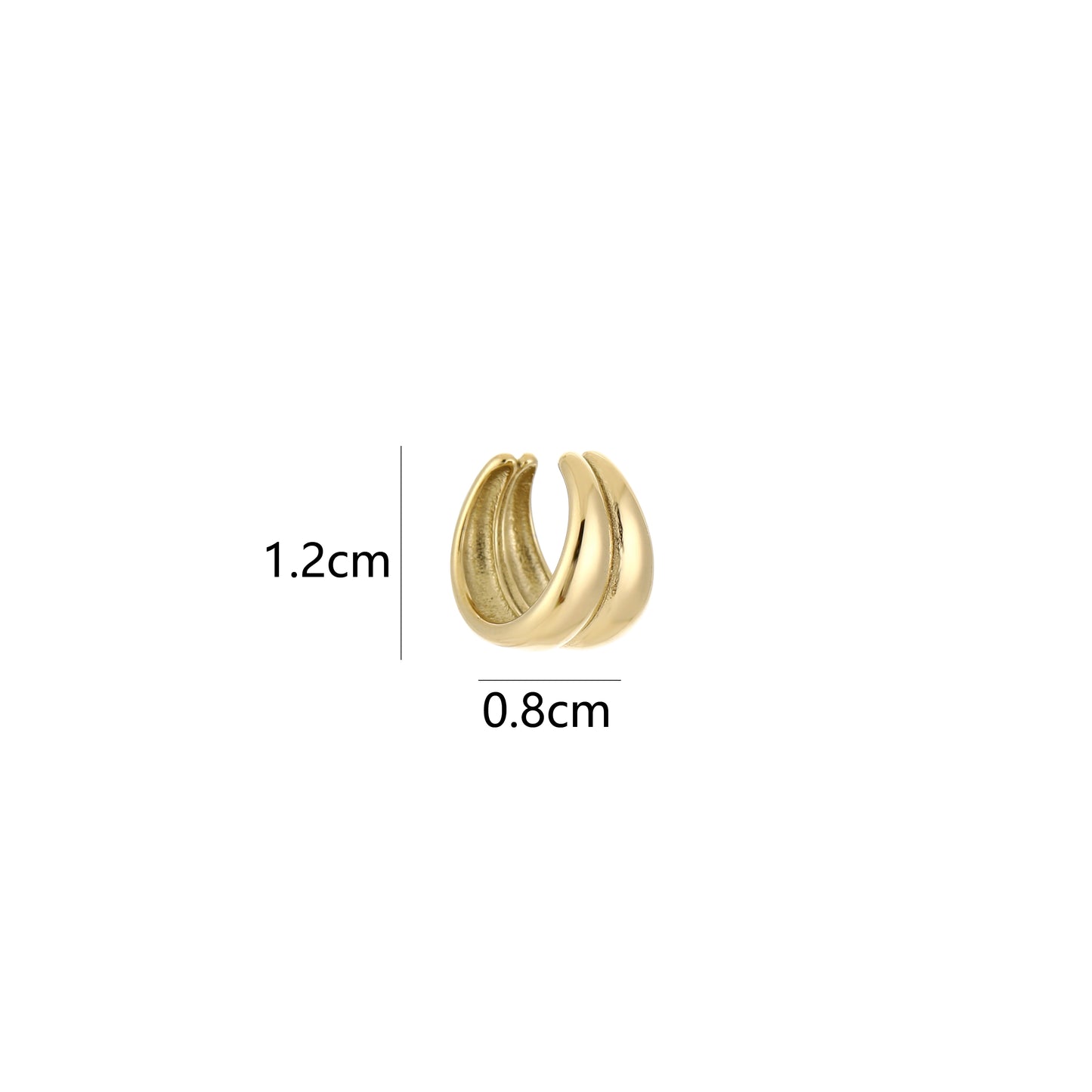 Bold Wave Cuff