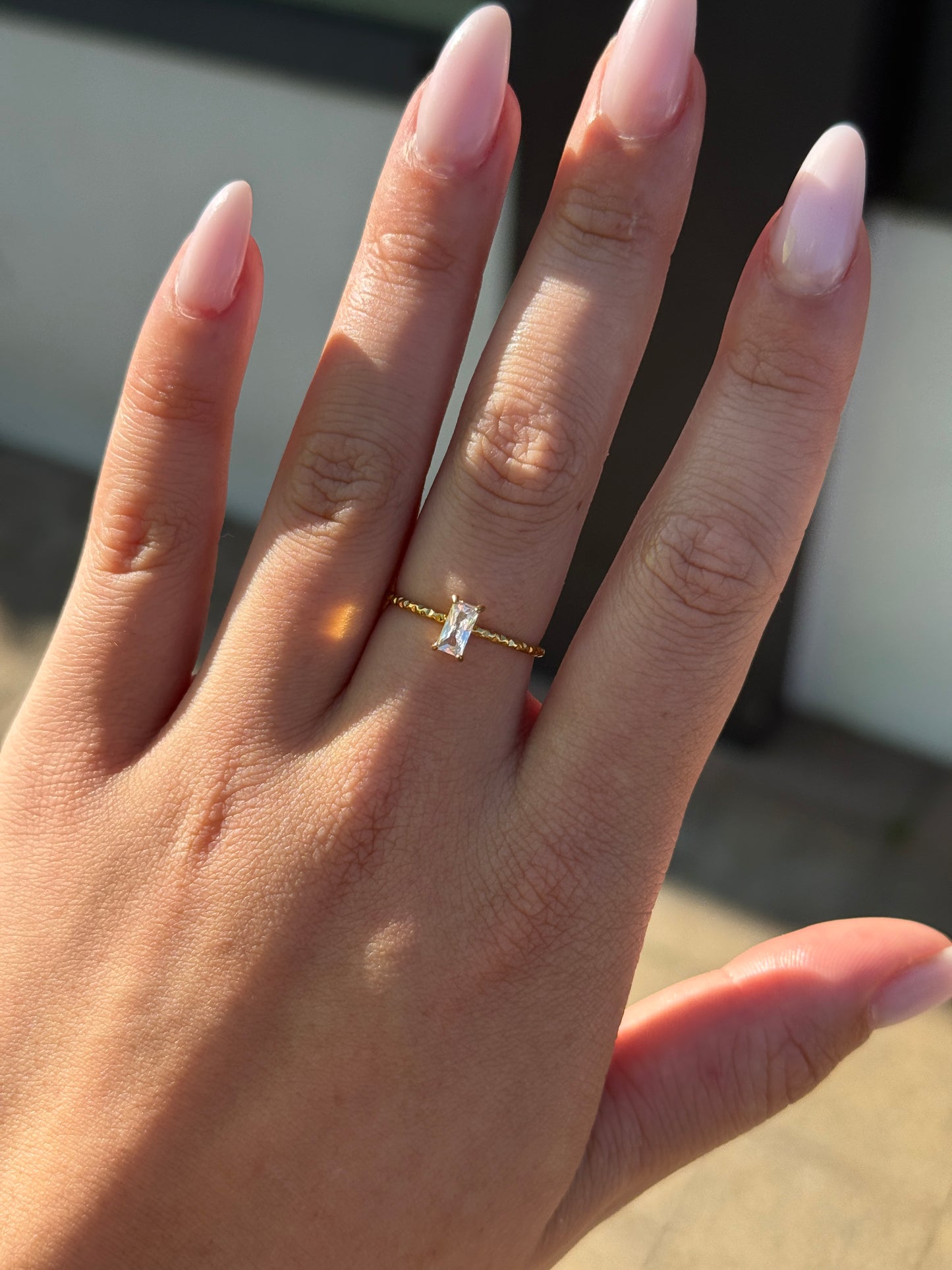 Elegant Crystal Ring