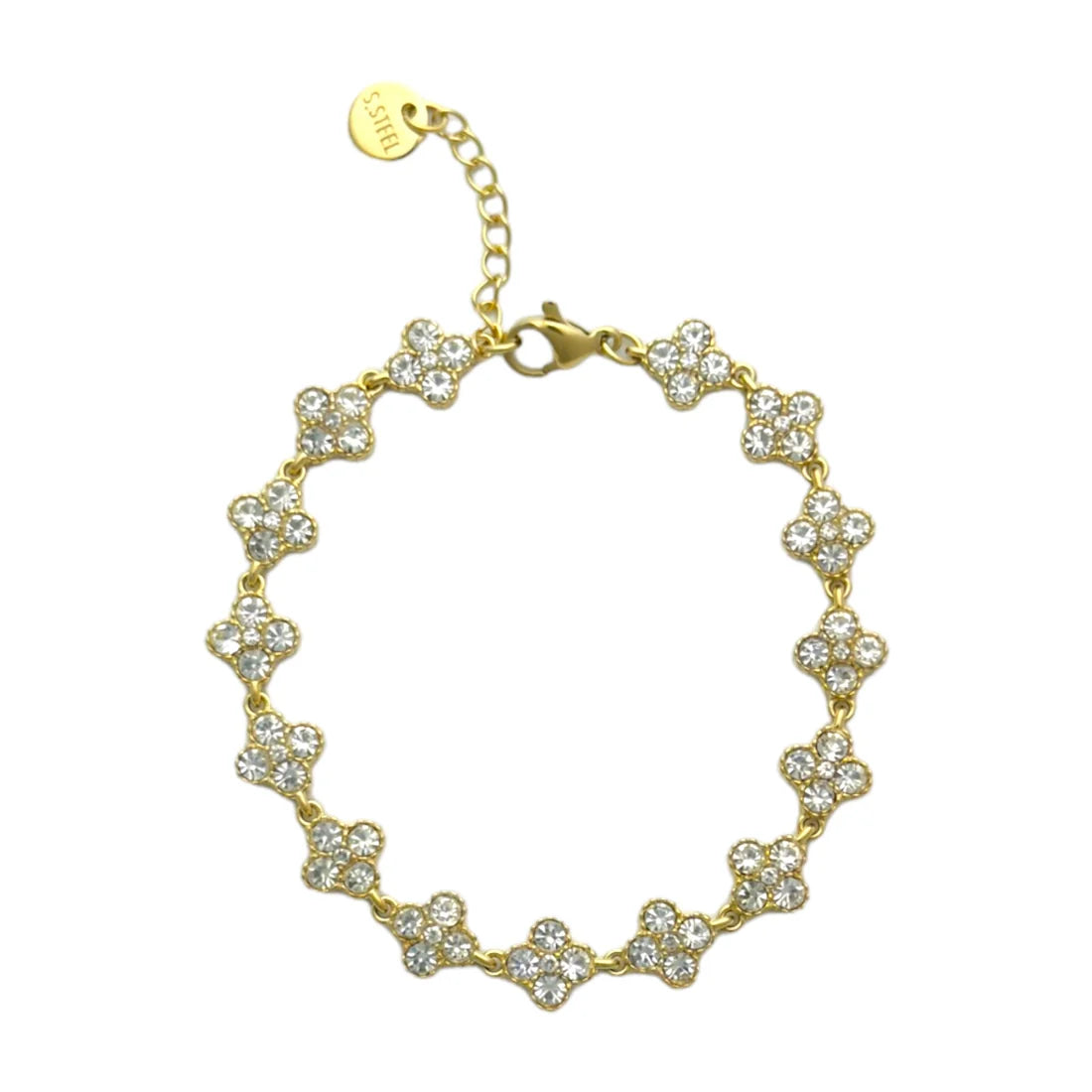 Shiny Clover Armband