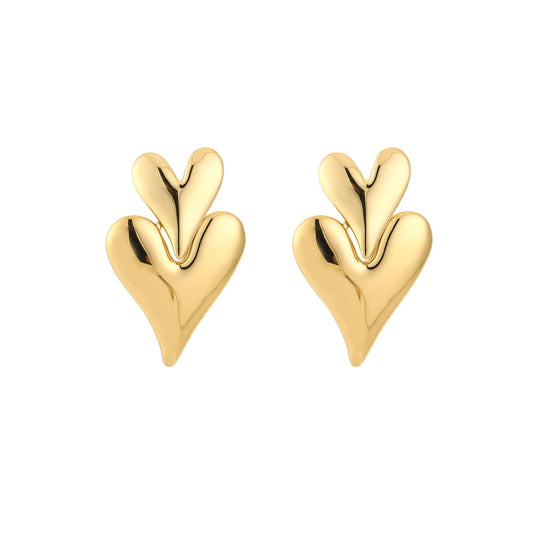 Double Love Oorbellen