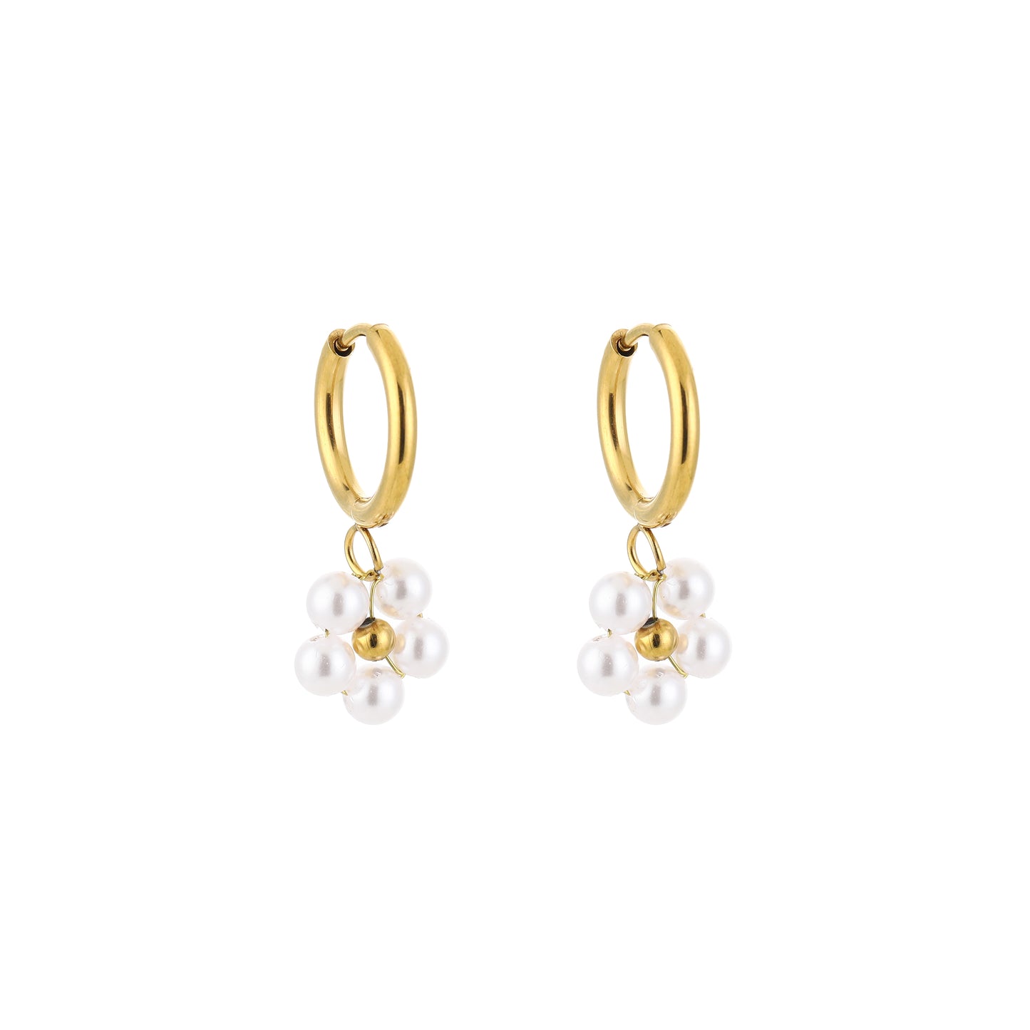 Daisy Pearl Oorbellen